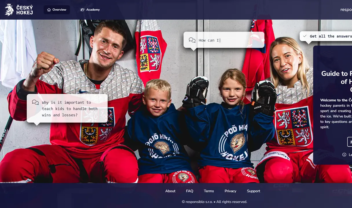 Czech Ice Hockey club academy