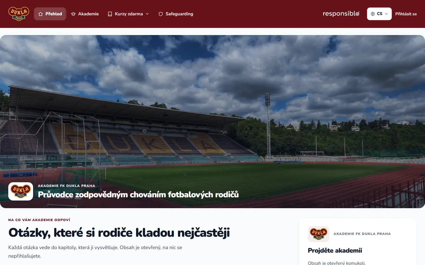Academy of FK Dukla Praha