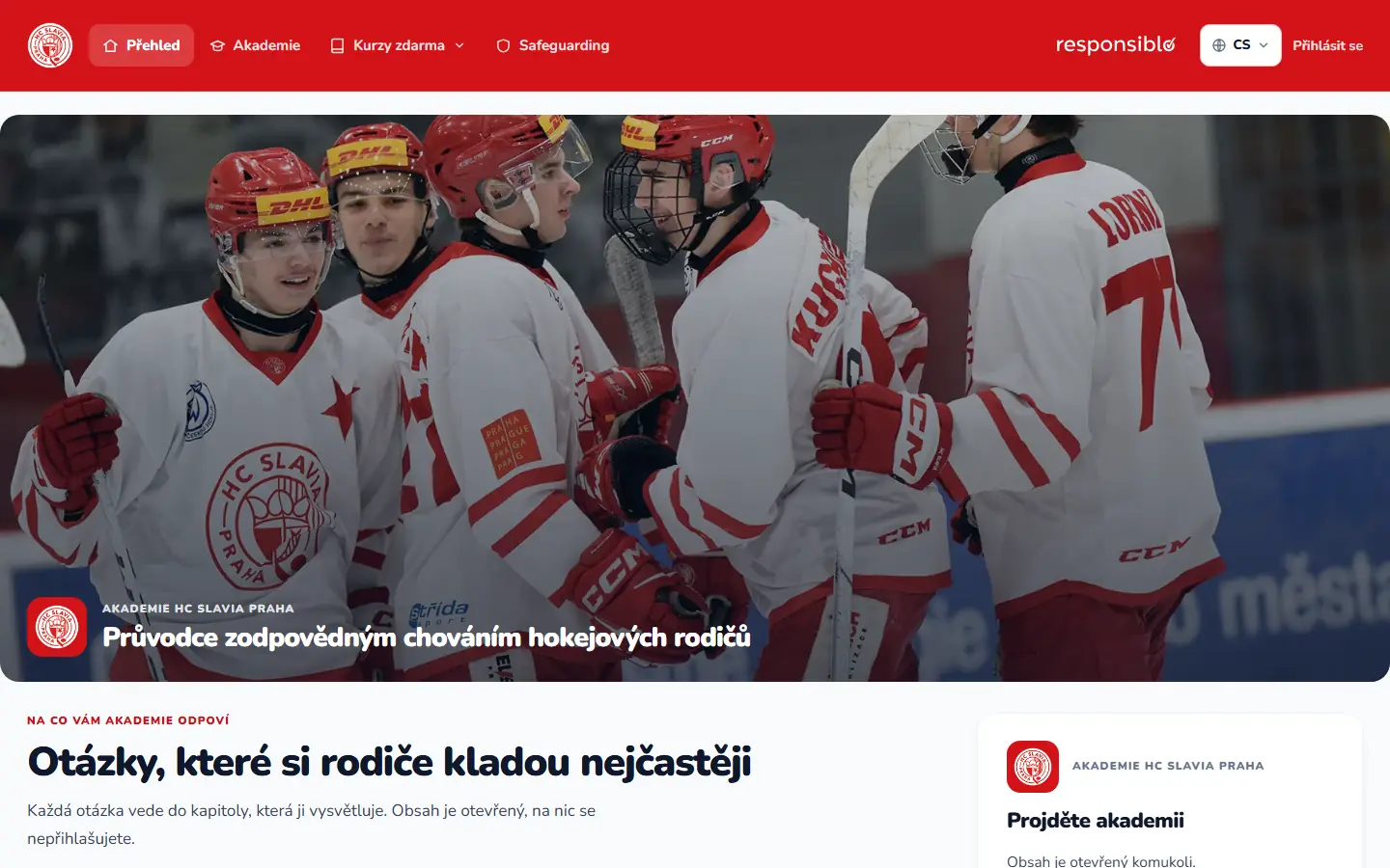 Academy of HC Slavia Praha