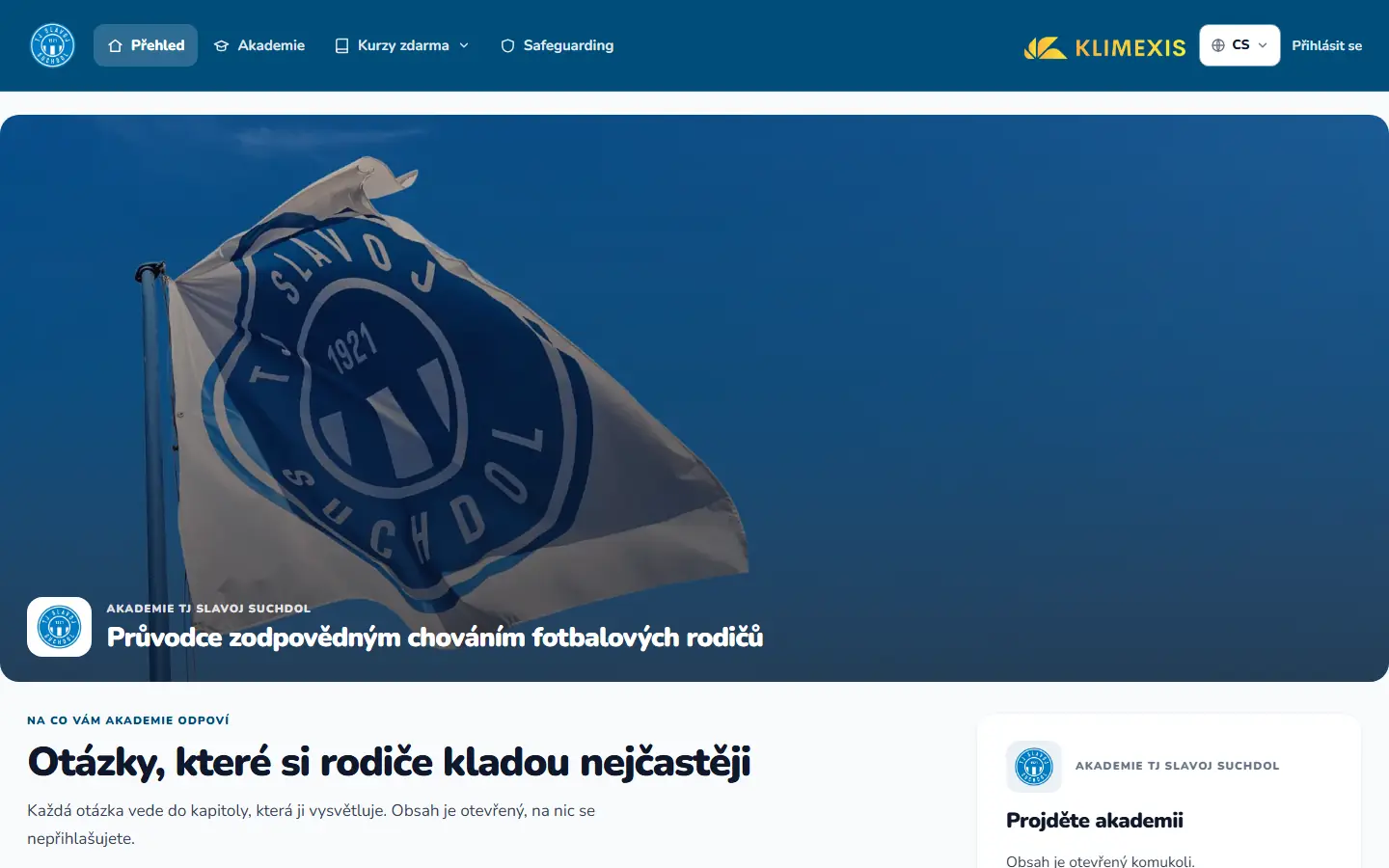 Academy of TJ Slavoj Suchdol