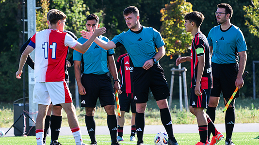 Respect for referees, coaches and volunteers