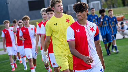 Representing the team and club with pride